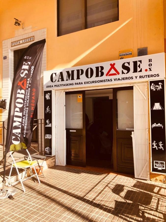 Hostel Campobase.Box El Médano Exteriér fotografie